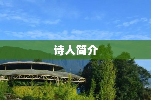 诗人简介：探寻文学世界的灵魂之旅