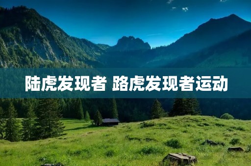 陆虎发现者 路虎发现者运动