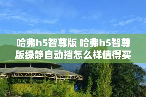 哈弗h5智尊版 哈弗h5智尊版绿静自动挡怎么样值得买吗 哈弗h5智尊版 哈弗h5智尊版绿静自动挡怎么样值得买吗
