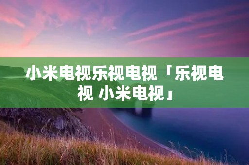 小米电视乐视电视「乐视电视 小米电视」