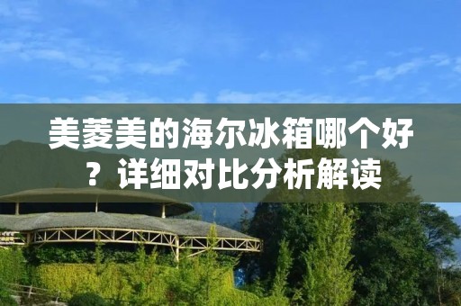 美菱美的海尔冰箱哪个好？详细对比分析解读