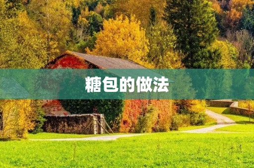 糖包的做法:让你尽情享受甜蜜的诱惑 糖包的做法:让你尽情享受甜蜜的诱惑