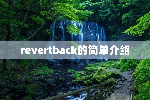 revertback的简单介绍 revertback的简单介绍