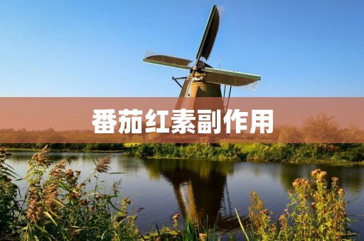 番茄红素副作用:了解番茄红素的安全性与风险