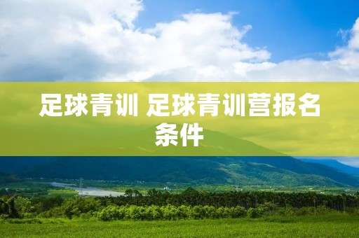 足球青训 足球青训营报名条件 足球青训 足球青训营报名条件