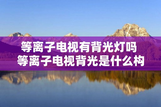 等离子电视有背光灯吗 等离子电视背光是什么构造 等离子电视有背光灯吗 等离子电视背光是什么构造