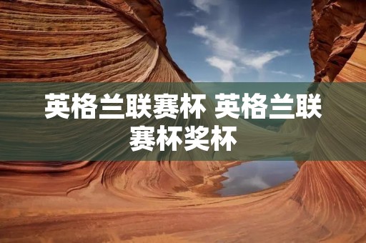 英格兰联赛杯 英格兰联赛杯奖杯