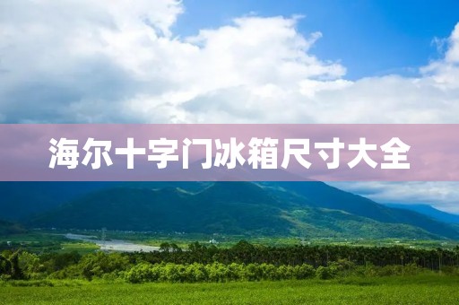 海尔十字门冰箱尺寸大全 海尔十字门冰箱尺寸大全