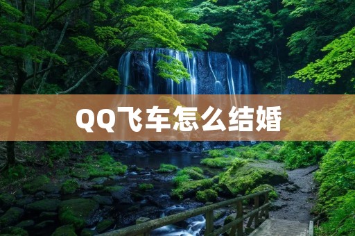 QQ飞车怎么结婚:详细介绍与操作指南