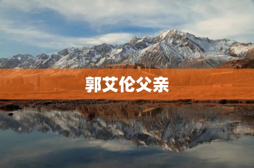 郭艾伦父亲：一个默默支持的英雄