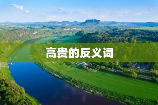 高贵的反义词:平庸的人生