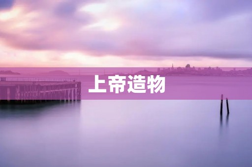 上帝造物：大自然中的奇妙创造