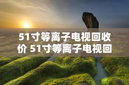 51寸等离子电视回收价 51寸等离子电视回收价格多少