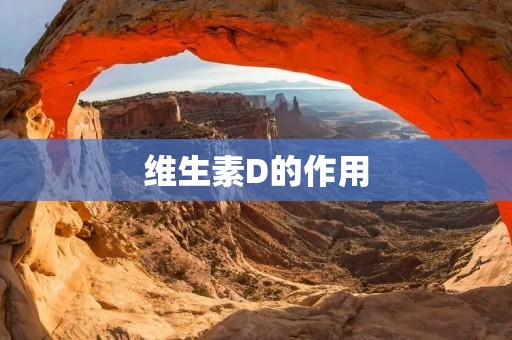 维生素D的作用:从免疫力到骨骼健康的重要保障