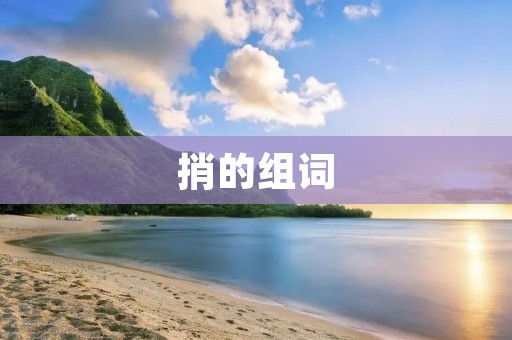 捎的组词：捎带、捎带风、捎带效应、捎带式发展、捎带式经济、捎带式创新、捎带效应理论、捎带式消费、捎带式营销、捎带式发展模式