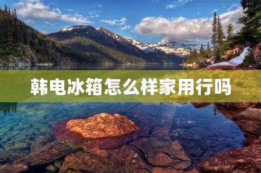 韩电冰箱怎么样家用行吗 韩电冰箱怎么样家用行吗
