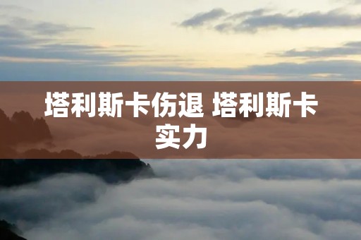 塔利斯卡伤退 塔利斯卡实力 塔利斯卡伤退 塔利斯卡实力