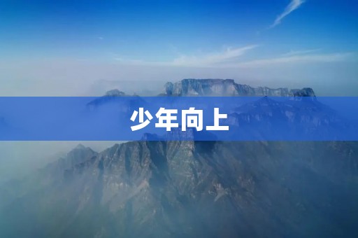 少年向上：用梦想点亮未来的航船