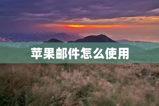 苹果邮件怎么使用：简单易上手的邮件应用
