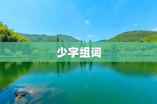 少字组词：少字文案、少字写作、少字技巧、少字表达、少字编辑、少字排版