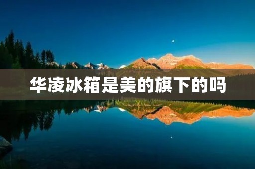 华凌冰箱是美的旗下的吗 华凌冰箱是美的旗下的吗