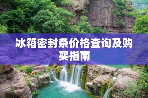冰箱密封条价格查询及购买指南
