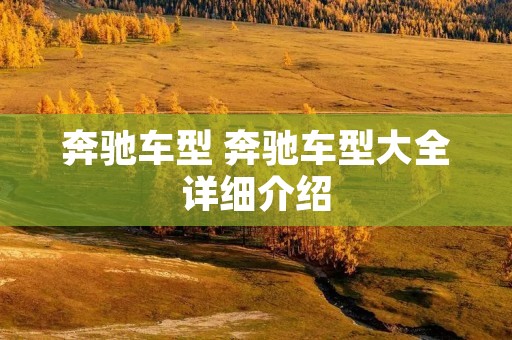 奔驰车型 奔驰车型大全详细介绍 奔驰车型 奔驰车型大全详细介绍