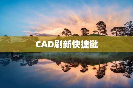 CAD刷新快捷键：提高工作效率的必备技巧
