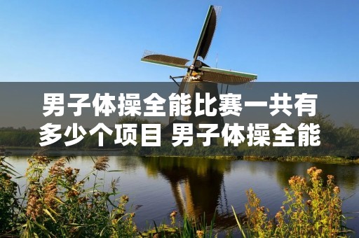 男子体操全能比赛一共有多少个项目 男子体操全能比赛有几个项目 男子体操全能比赛一共有多少个项目 男子体操全能比赛有几个项目
