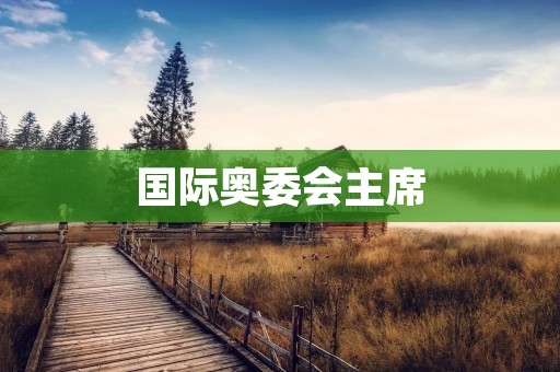 国际奥委会主席:推动世界体育事业发展的关键角色 国际奥委会主席:推动世界体育事业发展的关键角色