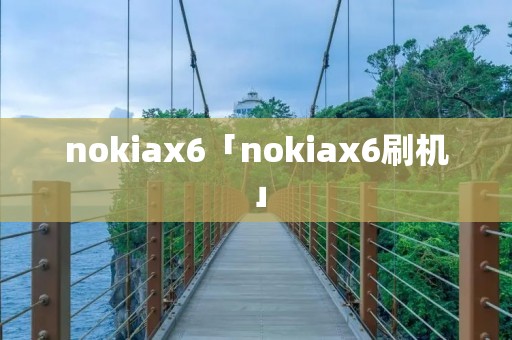 nokiax6「nokiax6刷机」 nokiax6「nokiax6刷机」