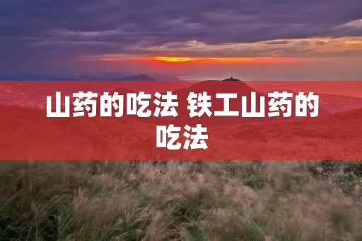 山药的吃法 铁工山药的吃法