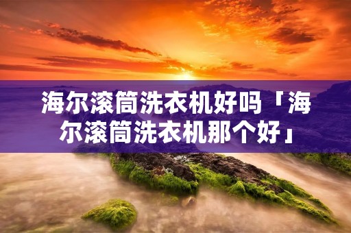 海尔滚筒洗衣机好吗「海尔滚筒洗衣机那个好」
