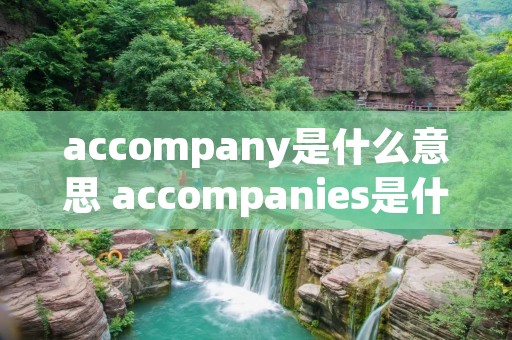 accompany是什么意思 accompanies是什么意思