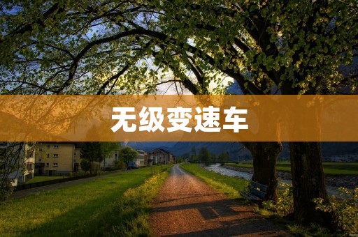 无级变速车:提升骑行体验的创新技术 无级变速车:提升骑行体验的创新技术