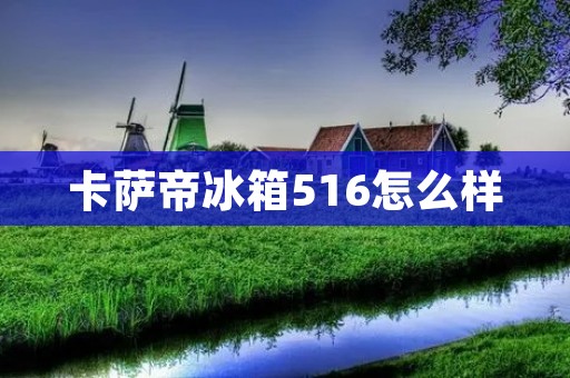 卡萨帝冰箱516怎么样:力求为您呈现最佳冷藏体验 卡萨帝冰箱516怎么样:力求为您呈现最佳冷藏体验