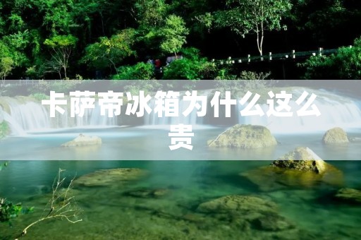 卡萨帝冰箱为什么这么贵