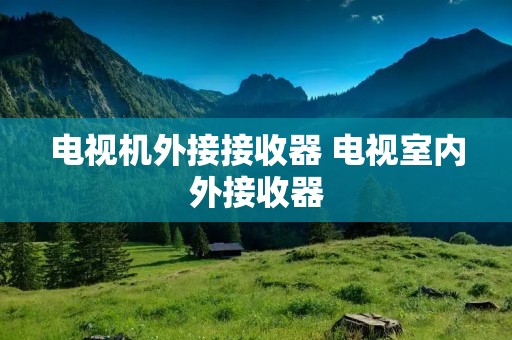 电视机外接接收器 电视室内外接收器