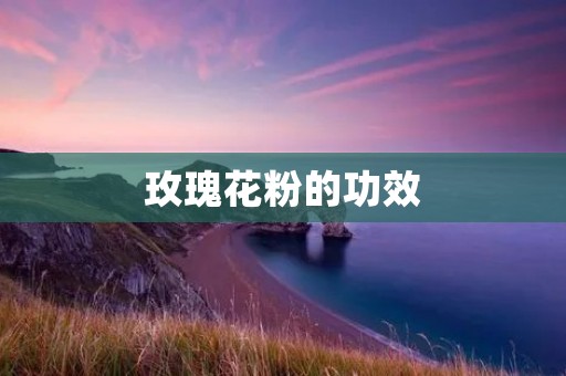 玫瑰花粉的功效：美容养颜、健康保健的秘密