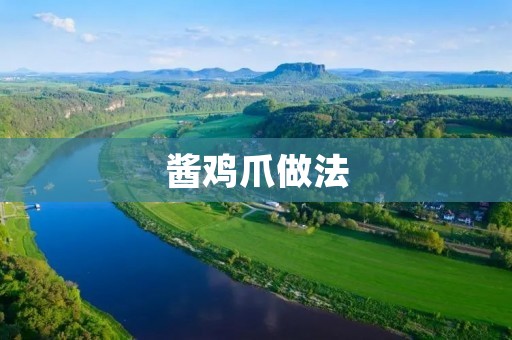 酱鸡爪做法：口感鲜美，简单易学！