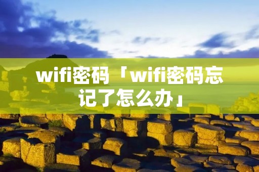 wifi密码「wifi密码忘记了怎么办」