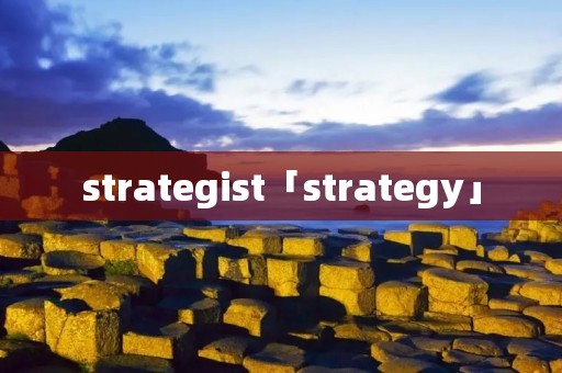 strategist「strategy」
