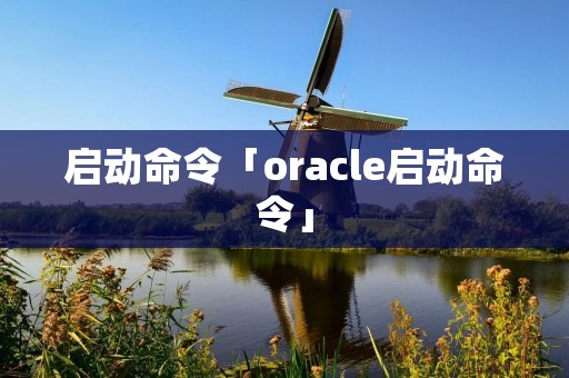 启动命令「oracle启动命令」 启动命令「oracle启动命令」