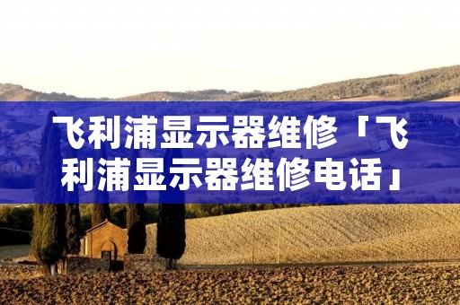 飞利浦显示器维修「飞利浦显示器维修电话」