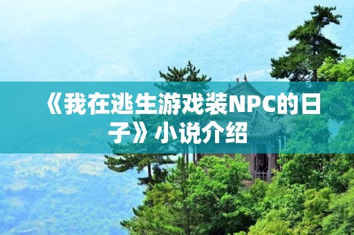 《我在逃生游戏装NPC的日子》小说介绍 《我在逃生游戏装NPC的日子》小说介绍