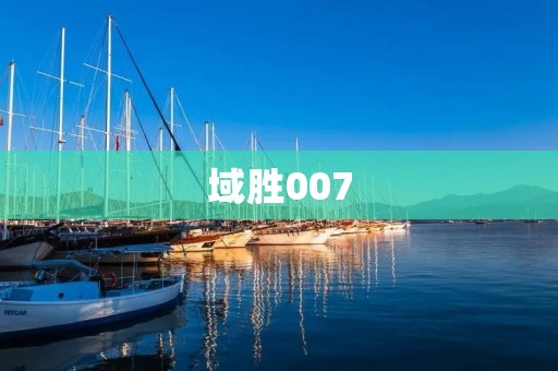 域胜007：探索未知领域的冒险之旅