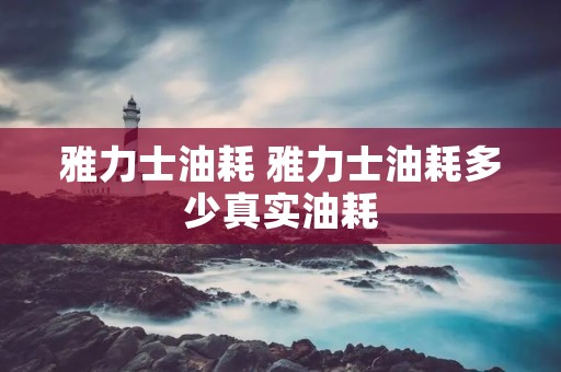 雅力士油耗 雅力士油耗多少真实油耗 雅力士油耗 雅力士油耗多少真实油耗
