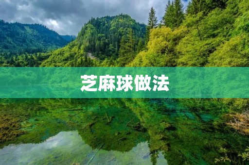 芝麻球做法:香甜酥脆,美味无限 芝麻球做法:香甜酥脆,美味无限