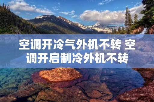 空调开冷气外机不转 空调开启制冷外机不转 空调开冷气外机不转 空调开启制冷外机不转