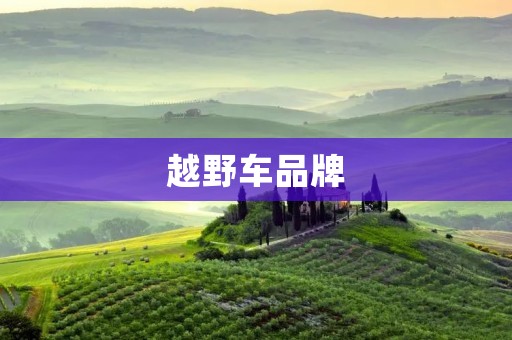 越野车品牌:探索无尽自由之路 越野车品牌:探索无尽自由之路